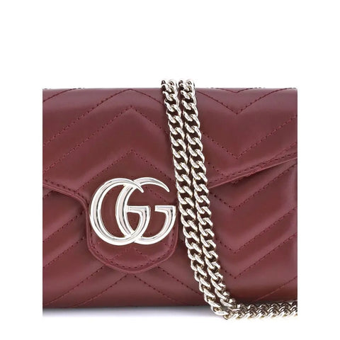 GG Marmont Wallet with Chain Gucci