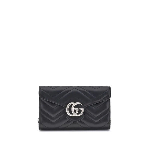 GG Marmont Wallet with Chain Gucci