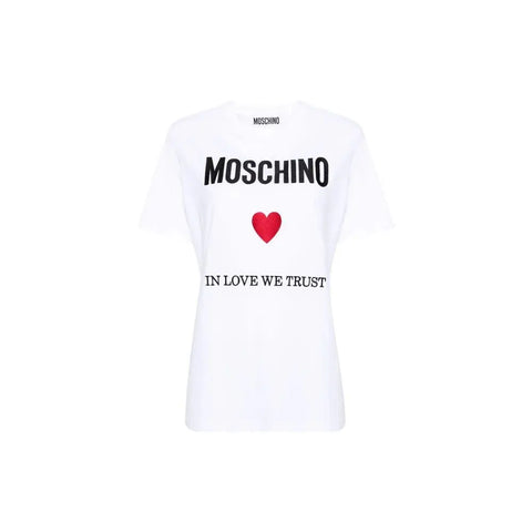 In Love We Trust T-Shirt Moschino Couture