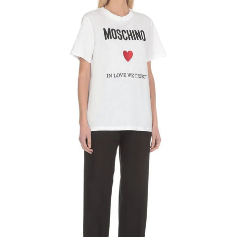 In Love We Trust T-Shirt Moschino Couture