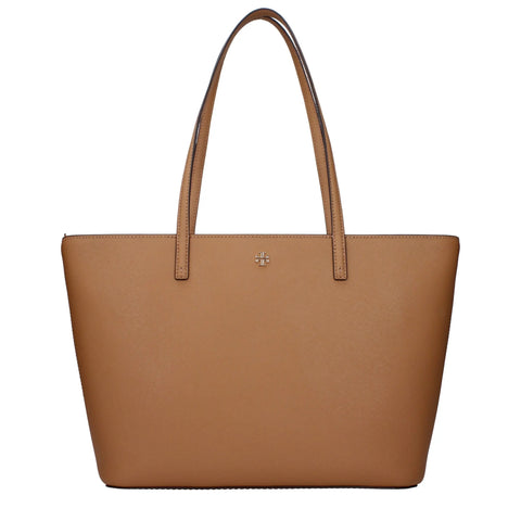 Brown Leather Shoulder Bags Tory Burch
