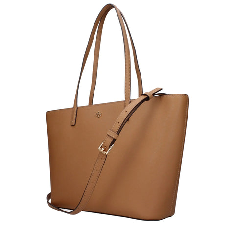 Brown Leather Shoulder Bags Tory Burch