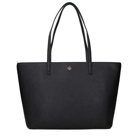 Black Leather Shoulder Bags Tory Burch