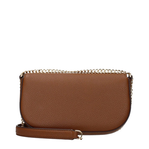 Brown Leather Crossbody Bags Tory Burch