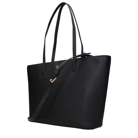Black Leather Shoulder Bags Tory Burch