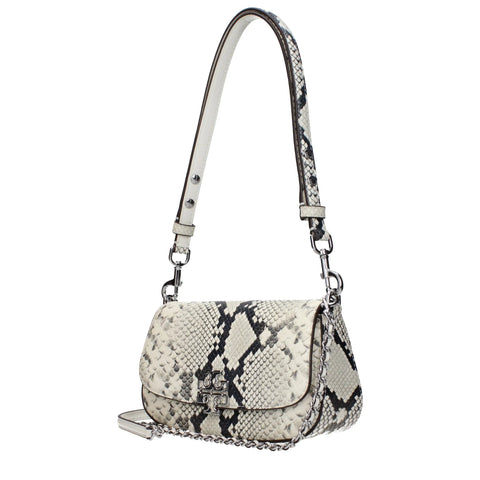 White Leather Shoulder Bags Tory Burch