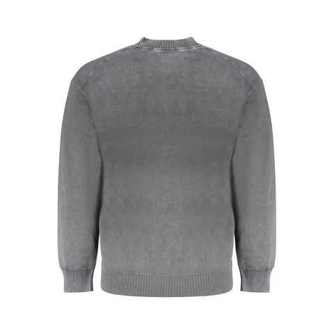 Black Cotton Sweater Hugo Boss