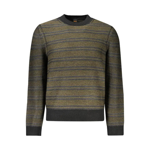 Black Wool Sweater Hugo Boss