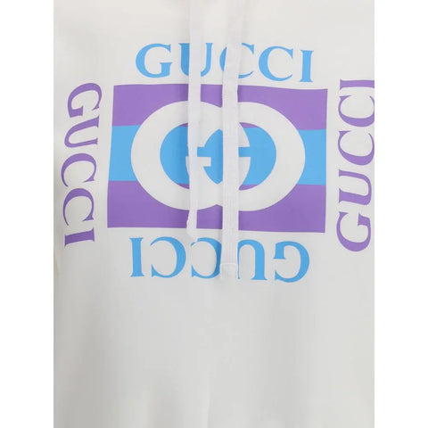 Printed logo Hoodie Gucci